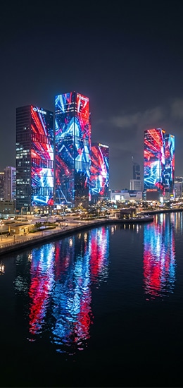 Data reactive facade look